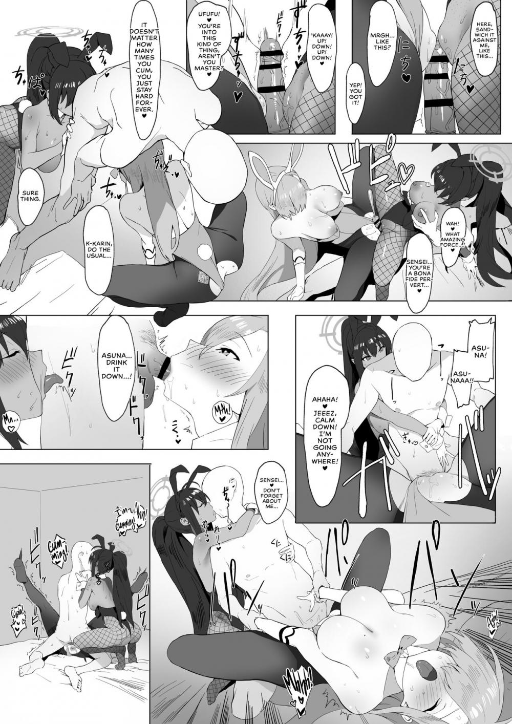 Hentai Manga Comic-Asuna and Karin, At Your Service!-Read-10